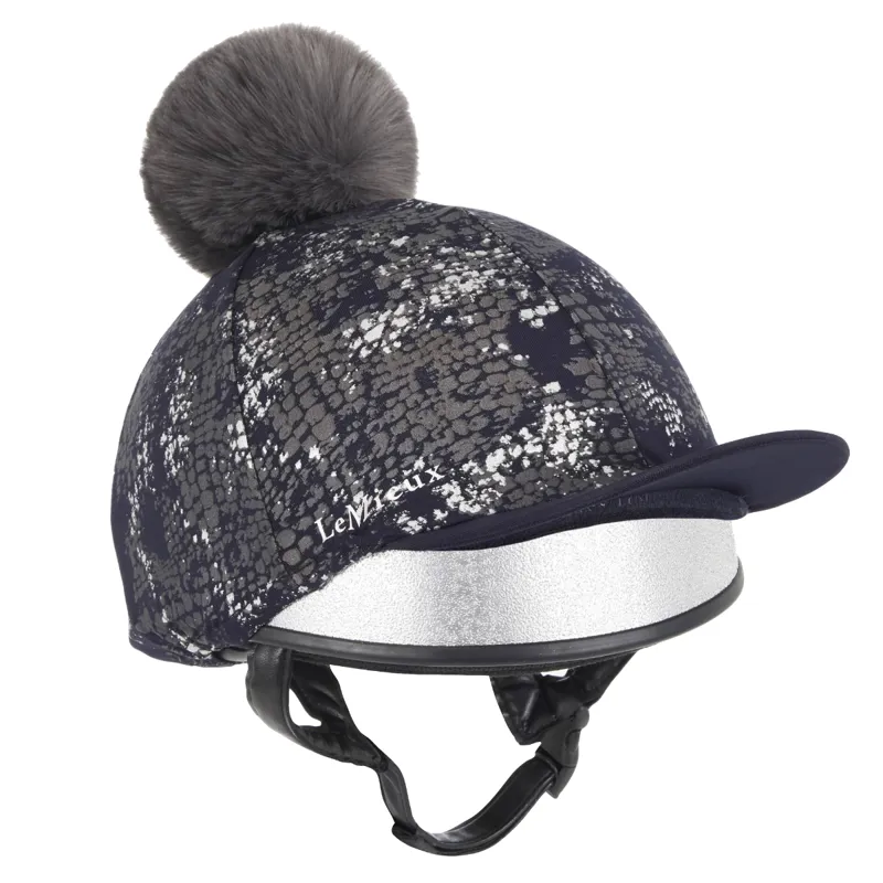 LeMieux Adour Hat Silk - Navy
